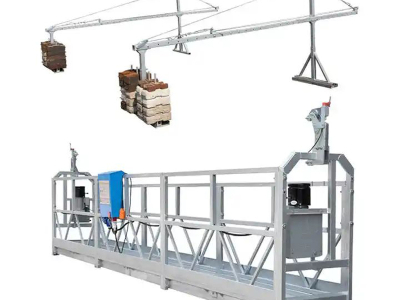 Платформа подвесной леса моста